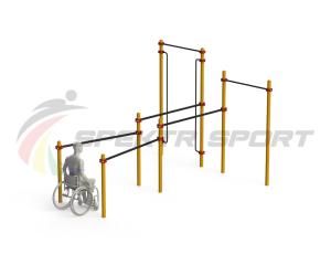 Купить Спортивный комплекс для инвалидов-колясочников WRK-D19_76mm в Чапаевске 