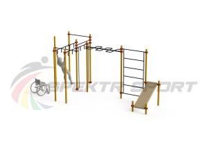 Купить Спортивный комплекс для инвалидов-колясочников WRK-D17_76mm в Чапаевске 