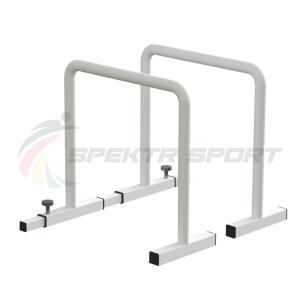 Купить Брусья напольные хайлетсы Spektr Sport цв. белый в Чапаевске 