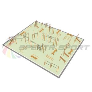 Купить Парковая площадка для Воркаут и WRK 6_76mm в Чапаевске 