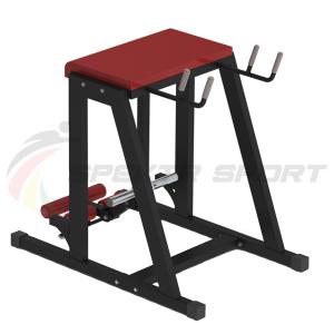 Купить Обратная гиперэкстензия Spektr Sport с отягощением (свободный вес) в Чапаевске 