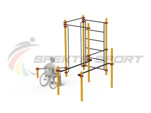 Купить Спортивный комплекс для инвалидов-колясочников WRK-D18_76mm в Чапаевске 